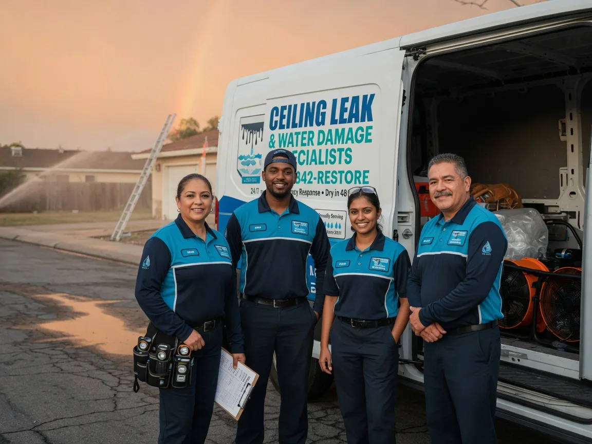 Ceiling Leak Cleanup company in Lawrence, MI